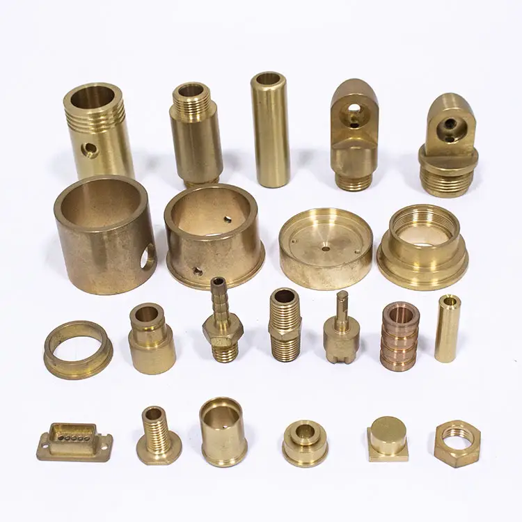 Custom metal parts CNC milling turning brass parts