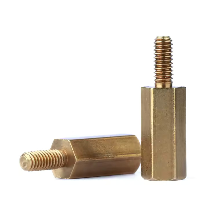 Hexagonal copper screws