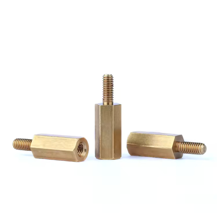 Hexagonal copper screws