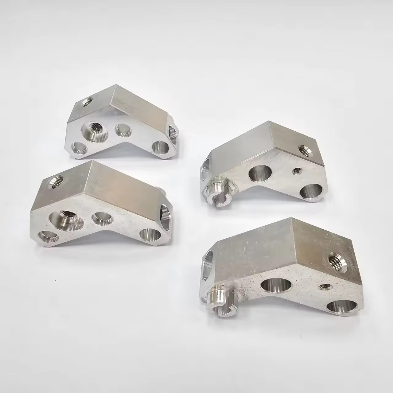 OEM design CNC parts aluminum holder fixing block product manufacturer